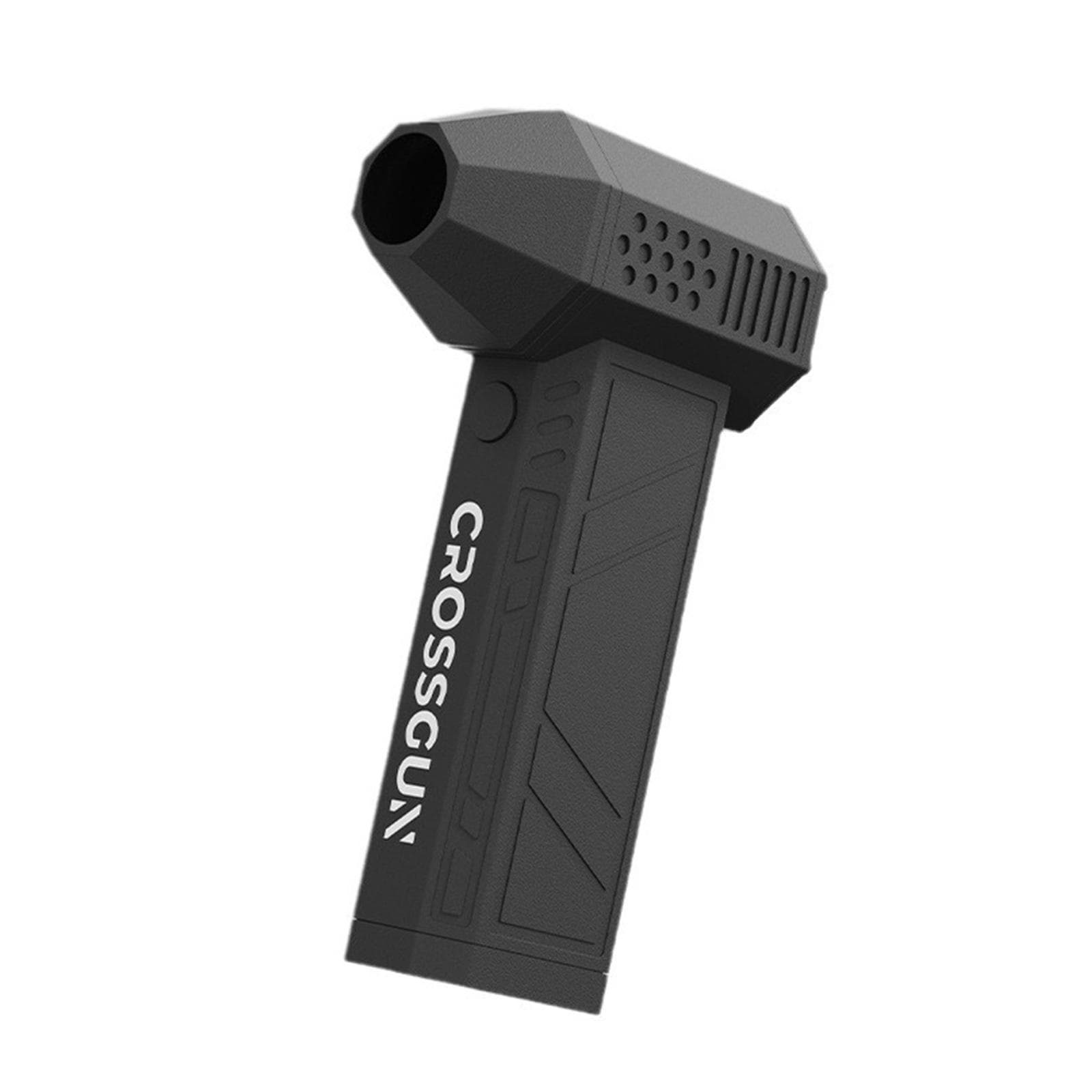 CROSSGUN Electric Air Turbo Fan Portable Turbo Jet Fan & Flashlight 130000RPM Handheld Brushless black