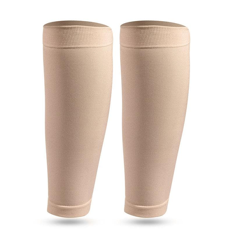 Fitness Outdoor Exercise Pressure Shank Protection Pressure Veins Socks Shaping Skinny Calf Elastic Compression Stockings L