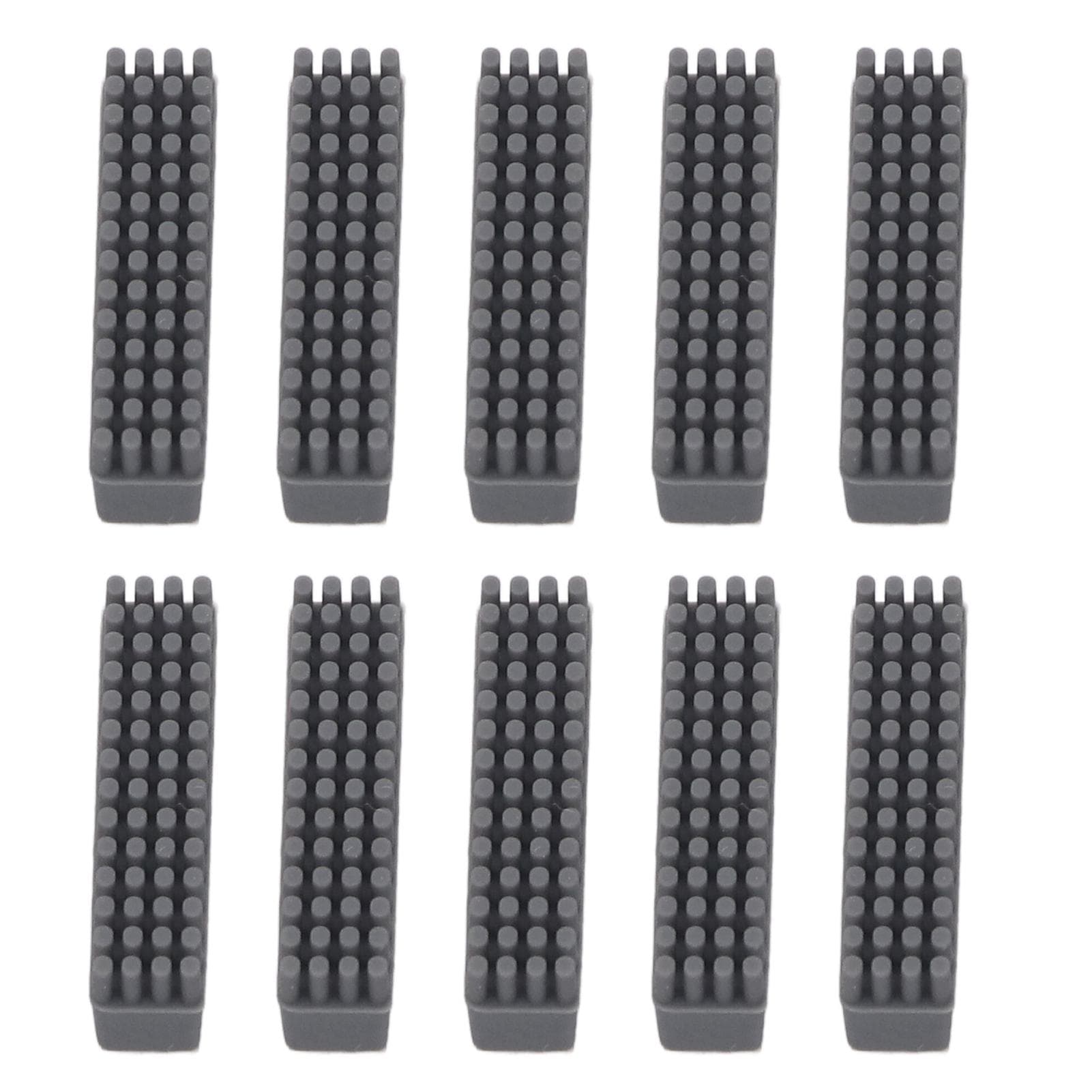10PCS Nozzle Silicone Brush 28x5.6mm 3D Printer Nozzle Silicone Cleaning Brush for Bambu Lab A1