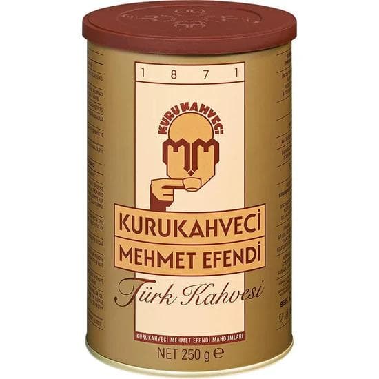 Mehmet Efendi Turkish Coffee 250 gr cream