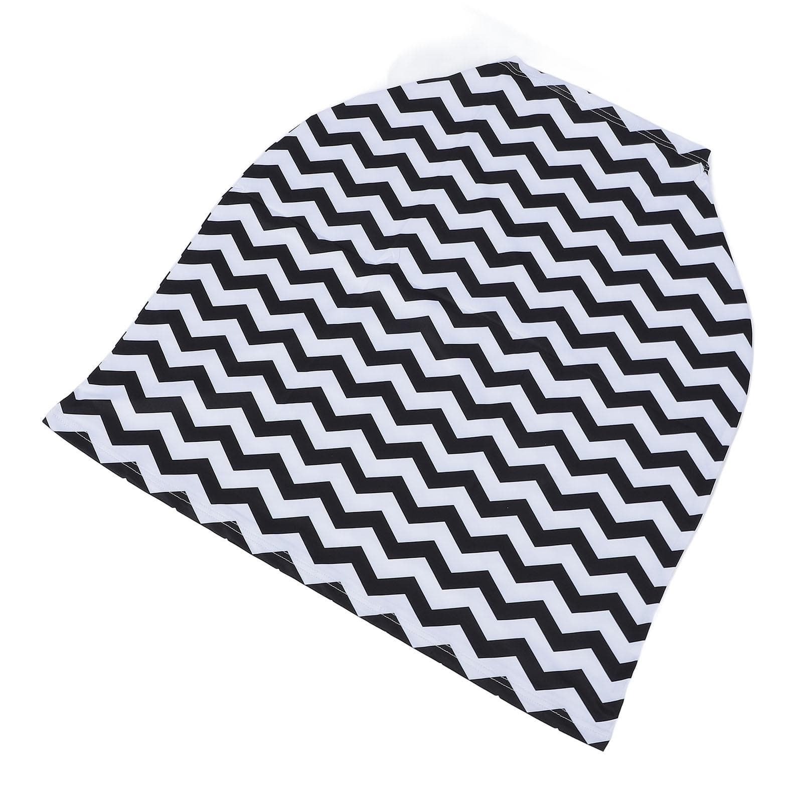Baby Car Seat Canopy Cover Cover Elastic Full Coverage Breastfeeding Cover Shopping Cart Cover for black