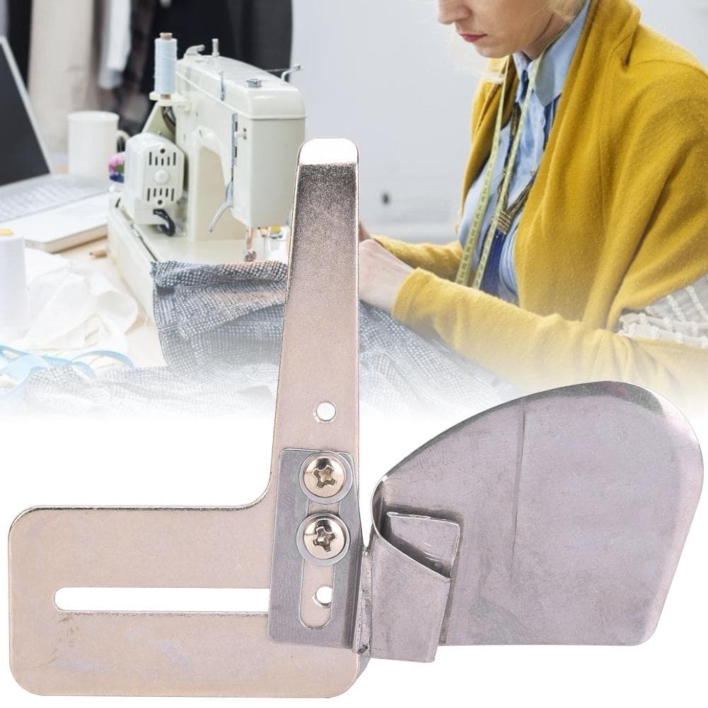 Edge Hemmer Single Up Turn Edge Folder Hemming Attachment for Sewing Machine38in DE FR ES 3/8