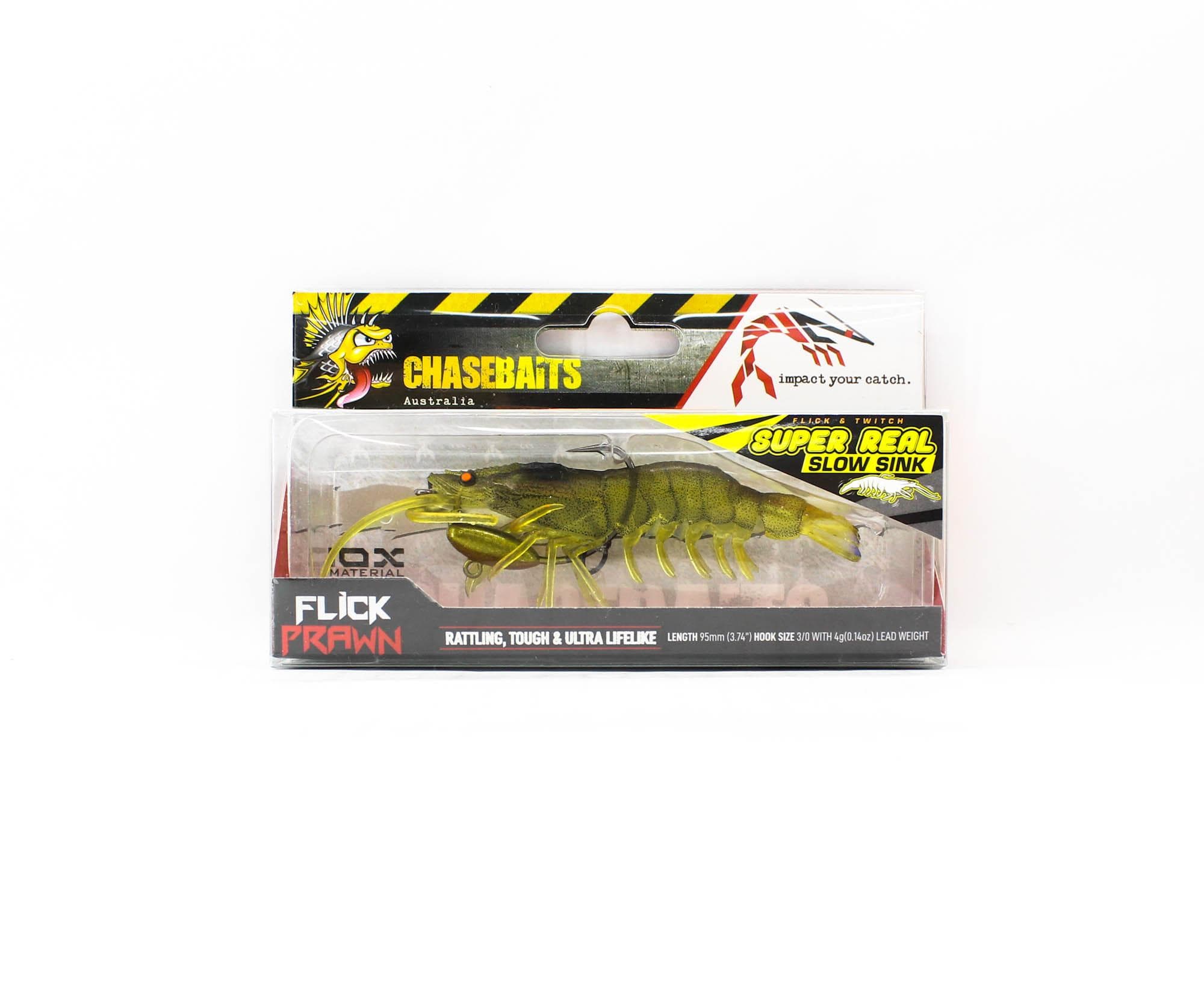 Chasebaits Flick Prawn 95 mm 4 grams Sinking Lure 07 (8350)