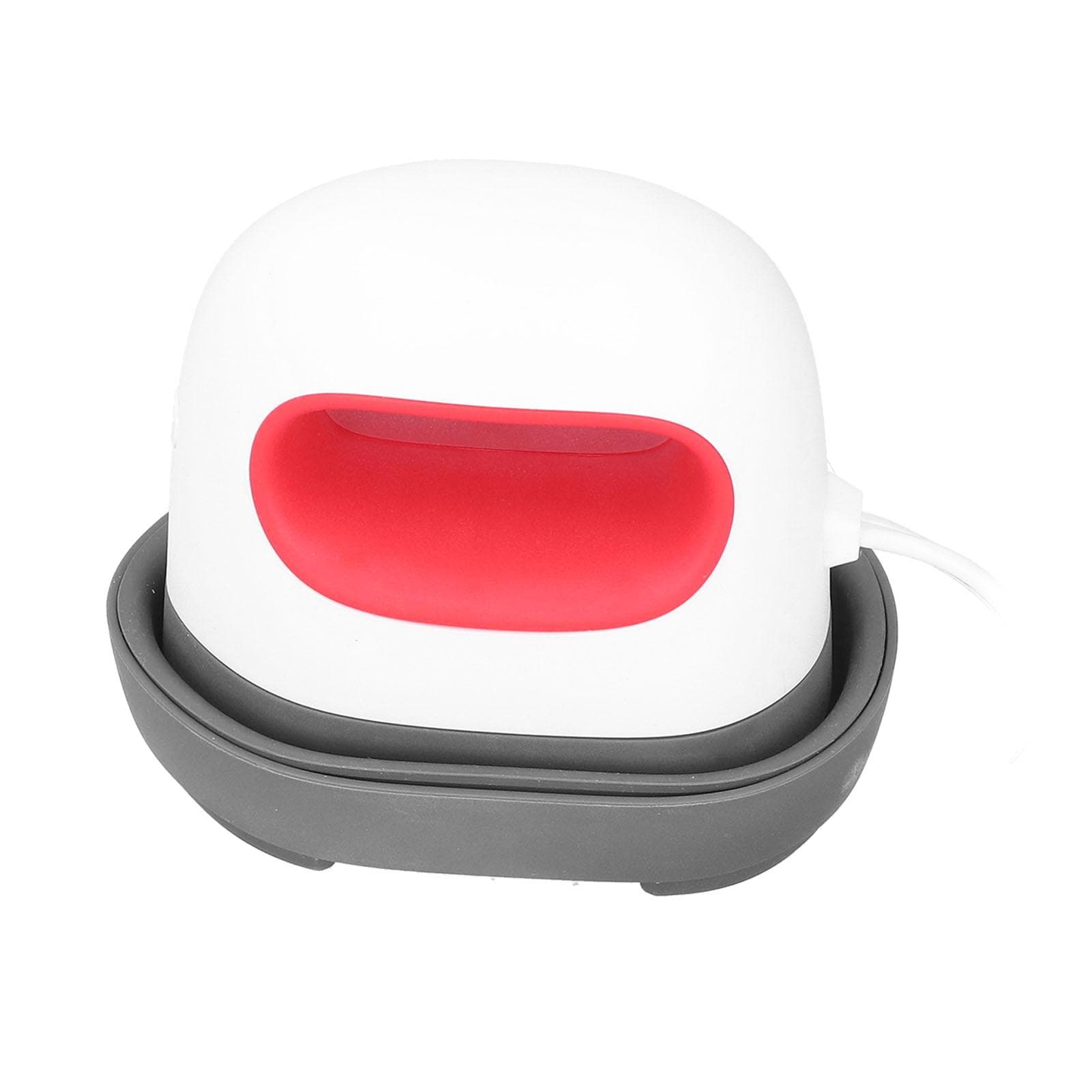 Ironing Machine Red Mini Portable Automatic Temperature Sensing Heat Press Machine Ironing UK Plug