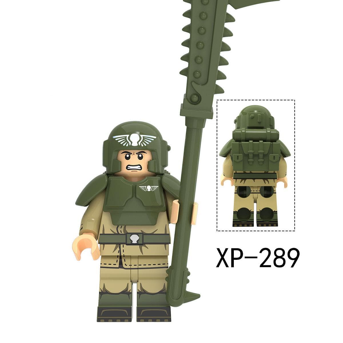 KT1037 Imperial Guard Heavy Arms Communications Engineering Stormtroopers Assemble Toy Blocks