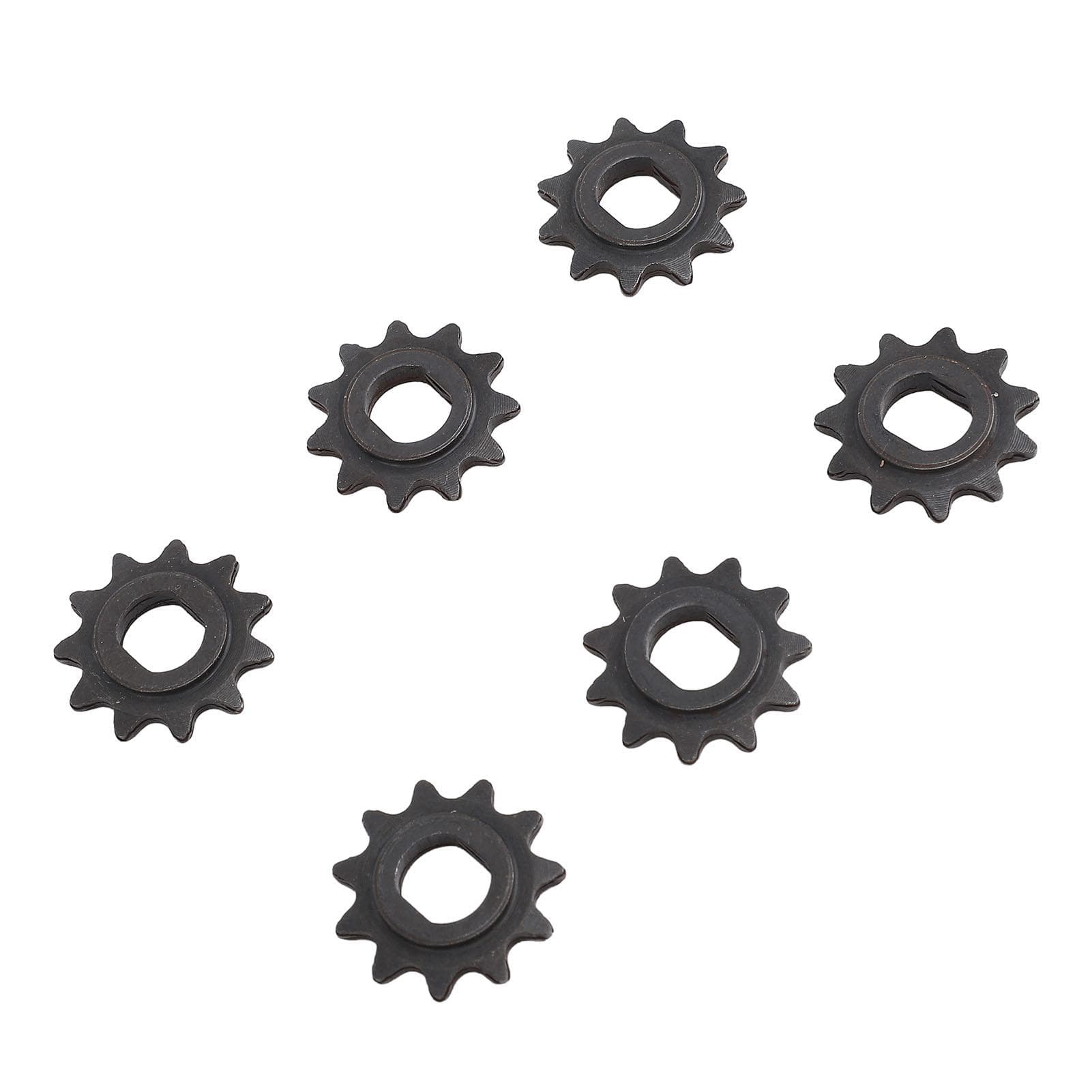 6PCS 25H 11T Motor Sprockets 10mm Steel Electric Scooter Motor Engine Sprocket Chain Wheel with H