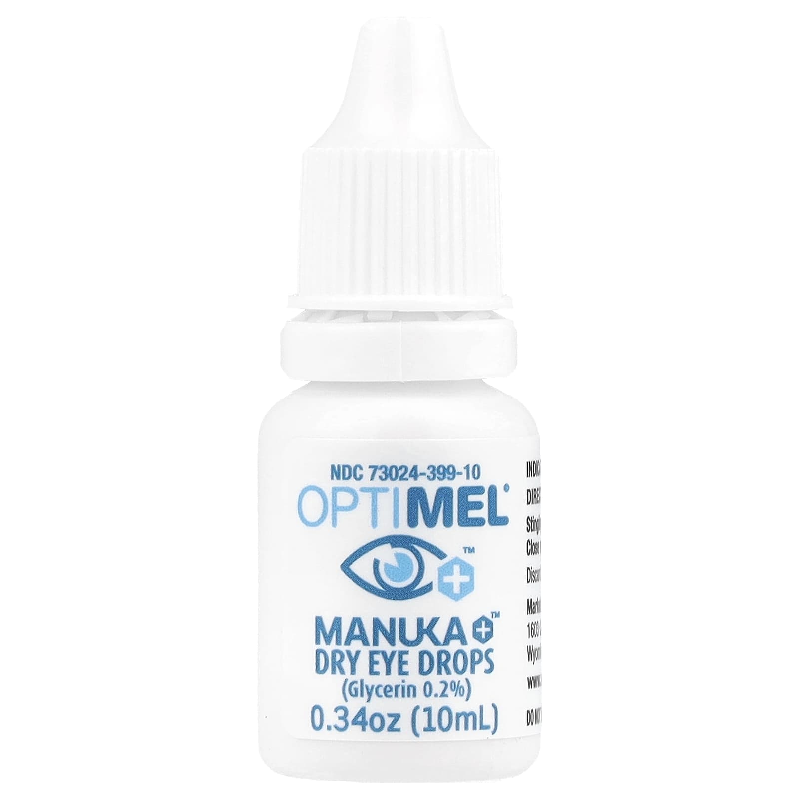 Optimel, Manuka+ Dry Eye Drops, 0.34 oz (10 ml)