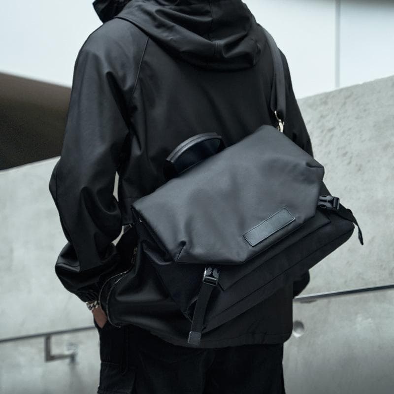 Crossbody Bag, Men's Large-capacity Crossbody Single-shoulder Bag, Sports Backpack, Crossbody Bag 12 inches