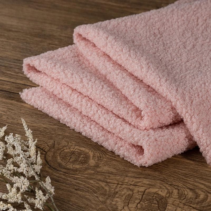 100x160cm Polar Fleece Cloth Polyester Autumn Winter Small Roll Teddy Cashmere Plush Fabric DIY Clothing Handmade Sewing 100x160cm