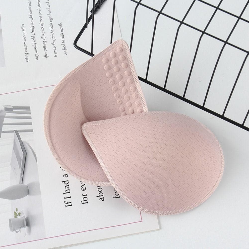 Reusable Push Up Chest Cups Pad Women Clothes Accessories Bikini Padding Inserts Breast Bra Inserts 2XL pink