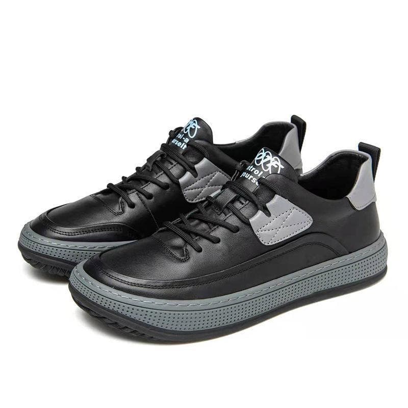 Autumn New Trendy Sports Casual Sneakers All-match Breathable Thin Section Walking Shoes Small White Men's Trendy Shoes 44