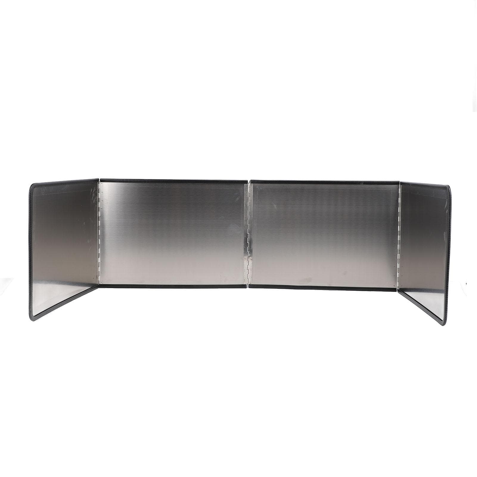 4 Sided Oil Splatter Guard Stainless Steel Heat Insulation Splashing Proof Screen for Kitchen