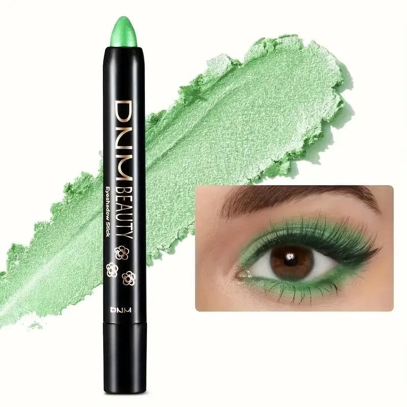 Matte & Shimmer Eyeshadow Stick  Long Lasting Waterproof Eyeshadow Pencil Creaseproof Smudgeproof  Easy Blend Makeup Eyeshadow Stick 16 Colors 12