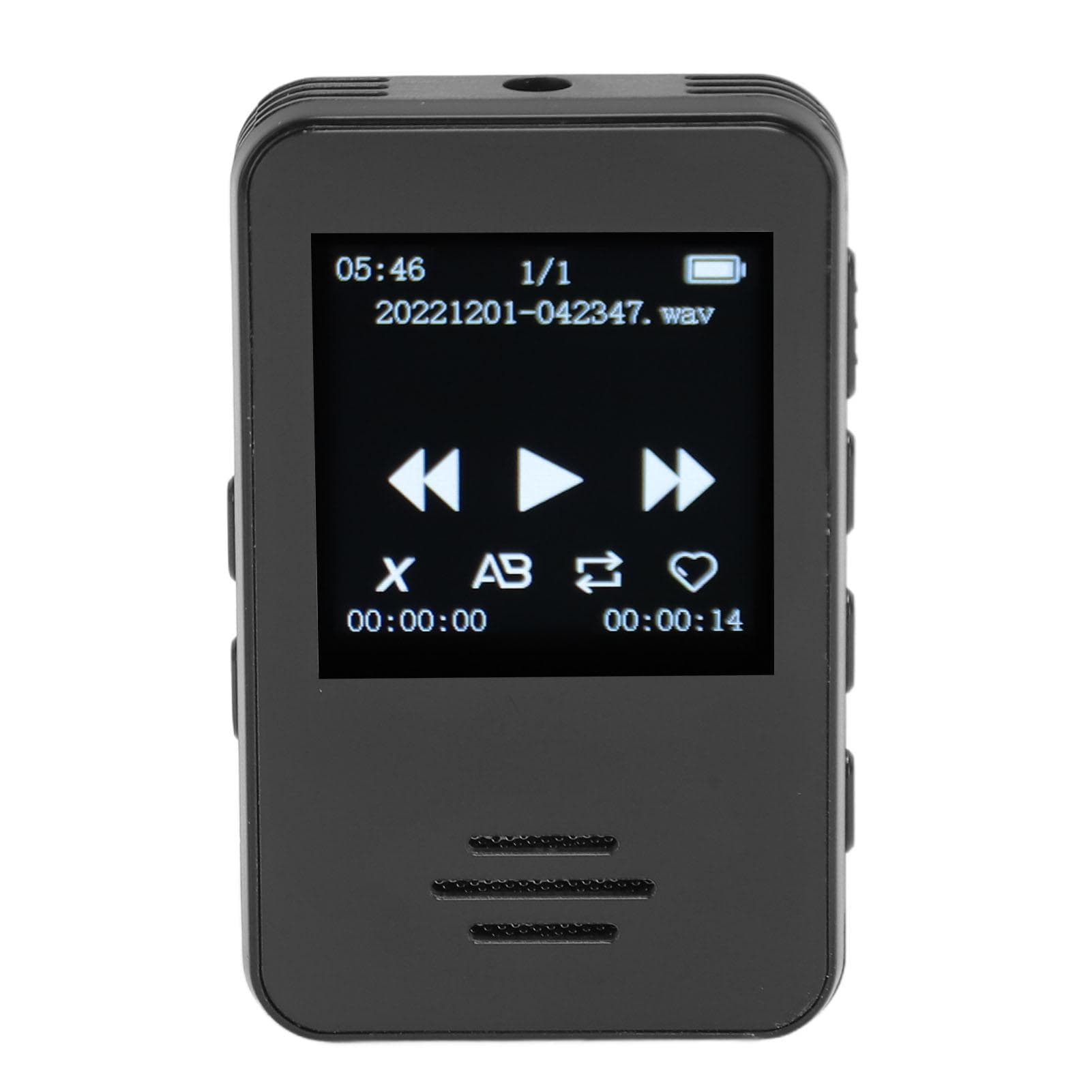 32GB 1.33 Inch Digital Voice Recorder IPS High Definition Voice Recorder Portable Bluetooth5.2