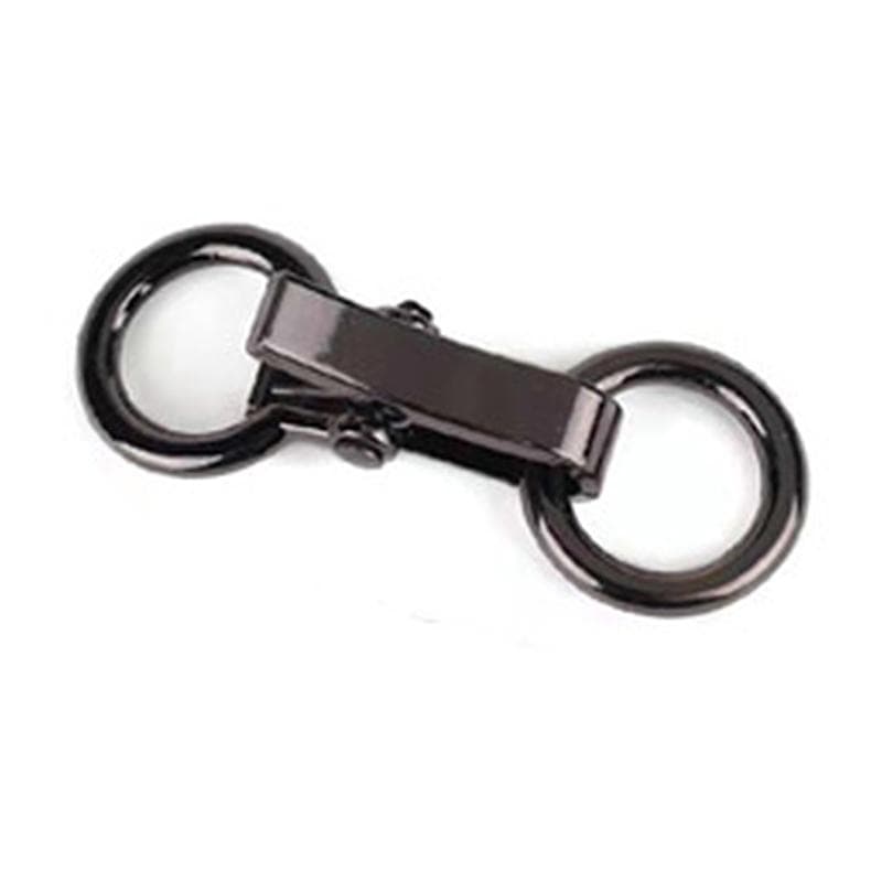 1PC Zinc Alloy Bag Metal Decorative Snap Fastener For Jacket Fur Coat Buckle Clothing Supplies Buttons Hardware Material black
