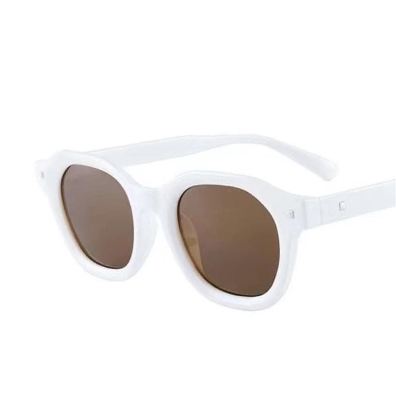 Square Sunglasses Women Luxury Brand Vintage Red Yellow Punk Shades for Women Gafas De Sol Mujer only 1pcs-Uv4
