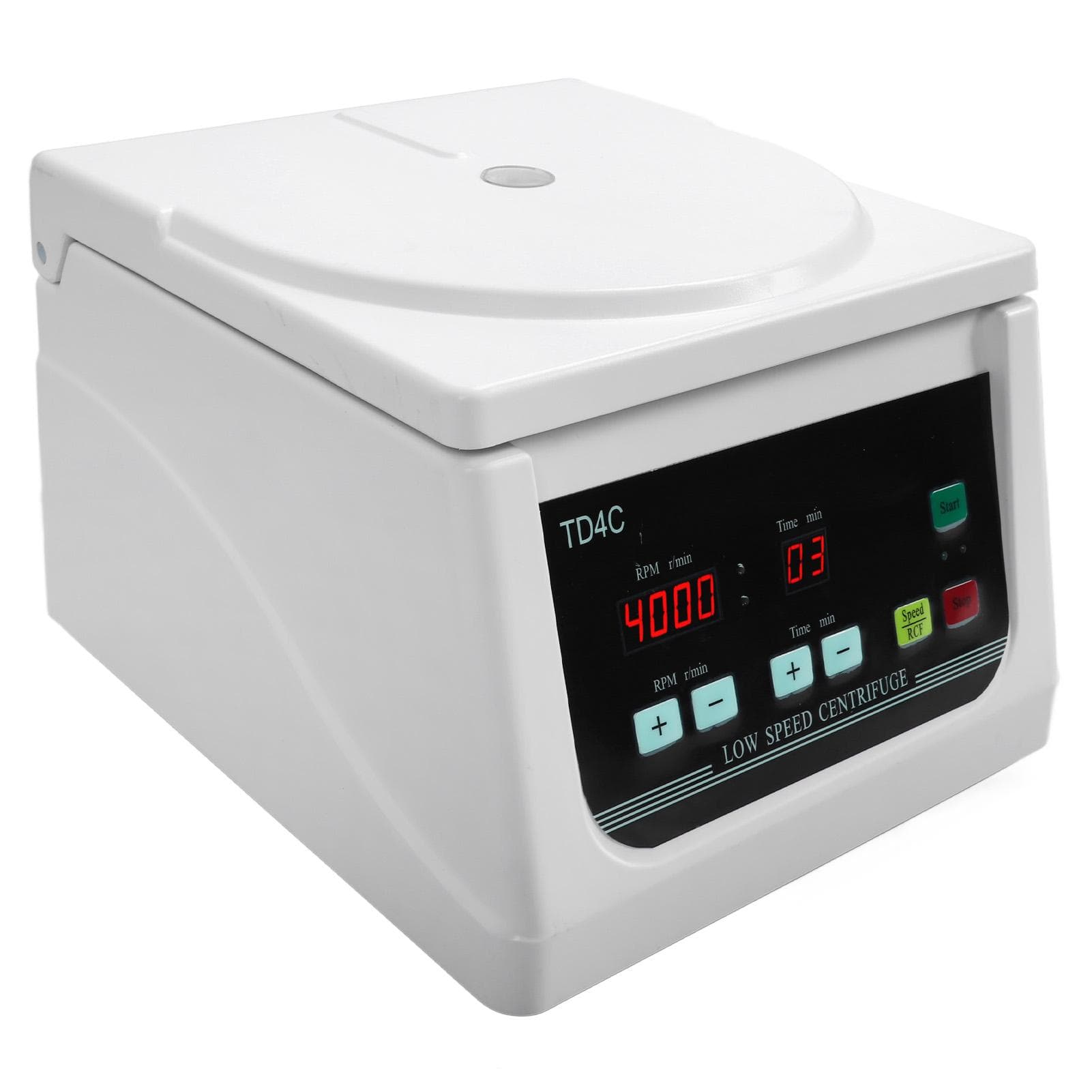 Desktop Centrifuge Machine 2200xg 4000rmin LCD Screen Laboratory Benchtop Centrifuge with Timer