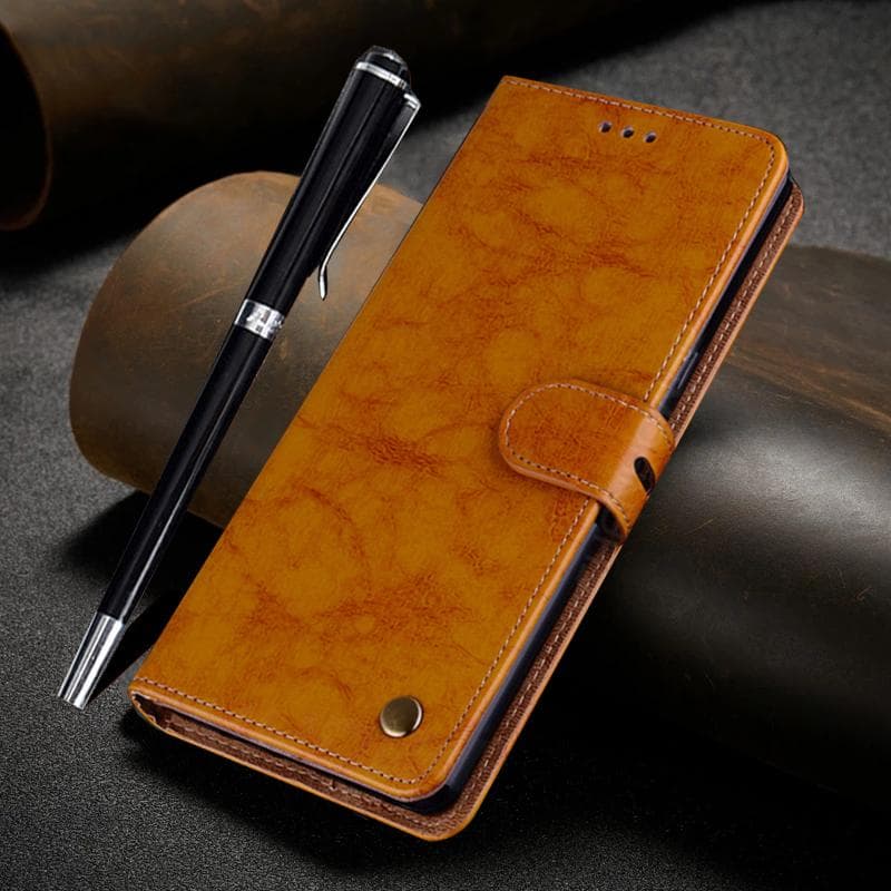 Phone Case For OPPO A17 4G Book Style Leather Wallet Flip Cover For OPPO A17 A 17 4G Shockproof Soft Silicone Stand Cases OPPO A17 4G yellow
