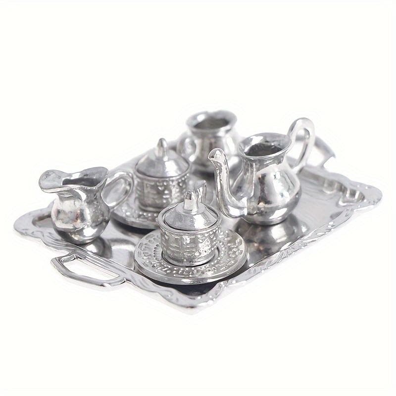 Stunning Tea Set with Exquisite Patterns - Perfect for Parties and Home Decorations