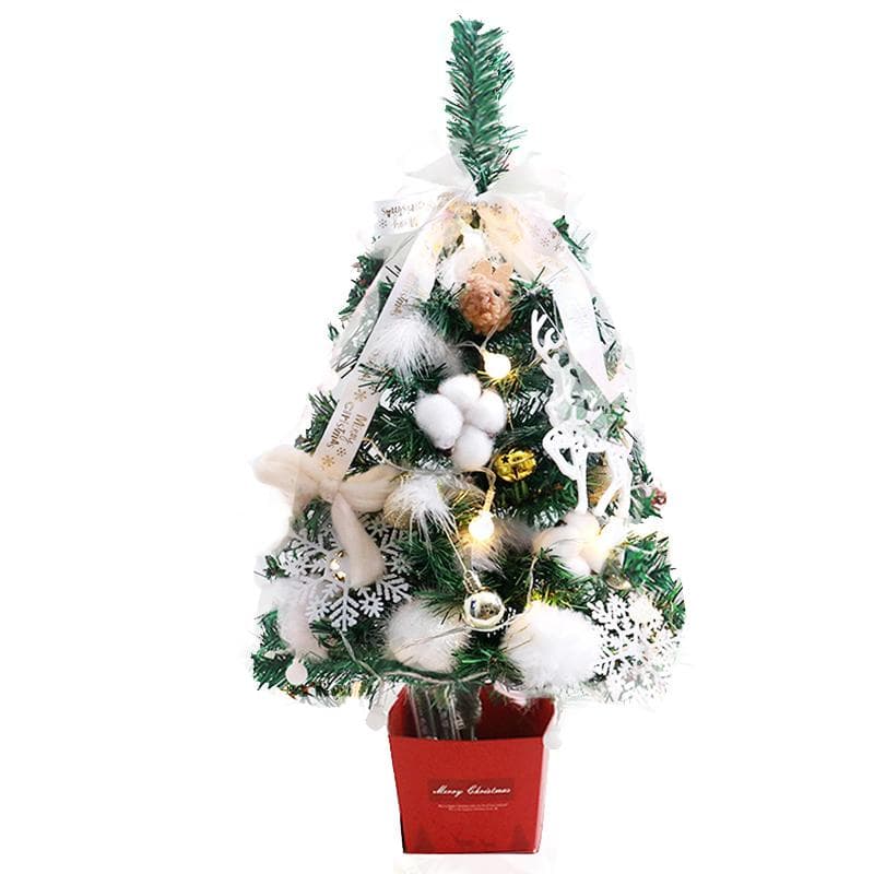 Inches Mini Christmas Trees Battery Operated Artificial Prelit Tabletop Christmas Tree with String With String Light