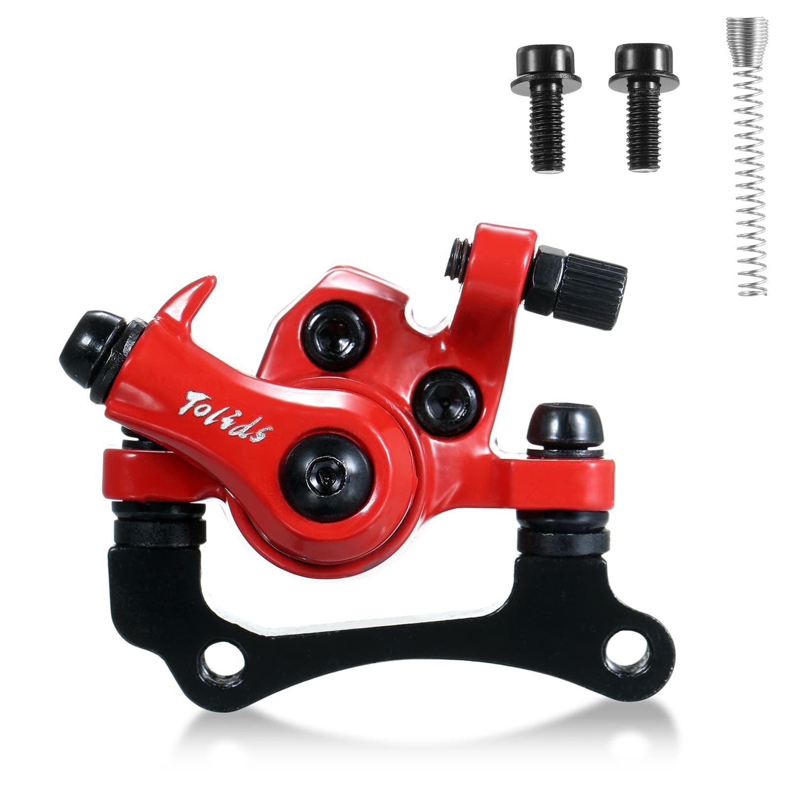 Solid Disc Brake Calipers Front Rear Disc Brake Electric Scooter Disc Brake Caliper Replacement for Kugoo M4 black