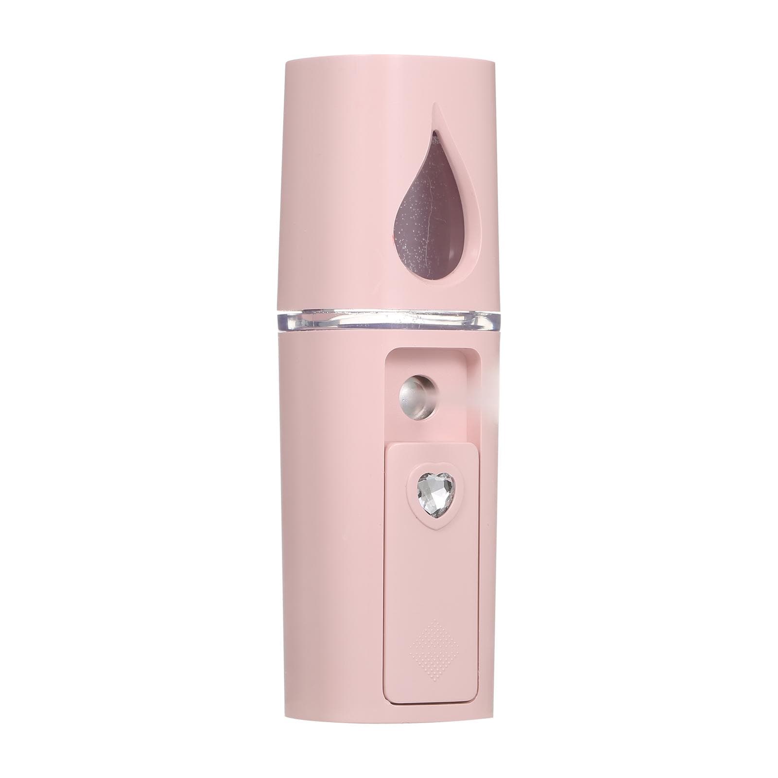 Face Steamer Humidifier for Skin Care Moisturizing Face Cleaner Machine Facial Sprayer Atomizer pink