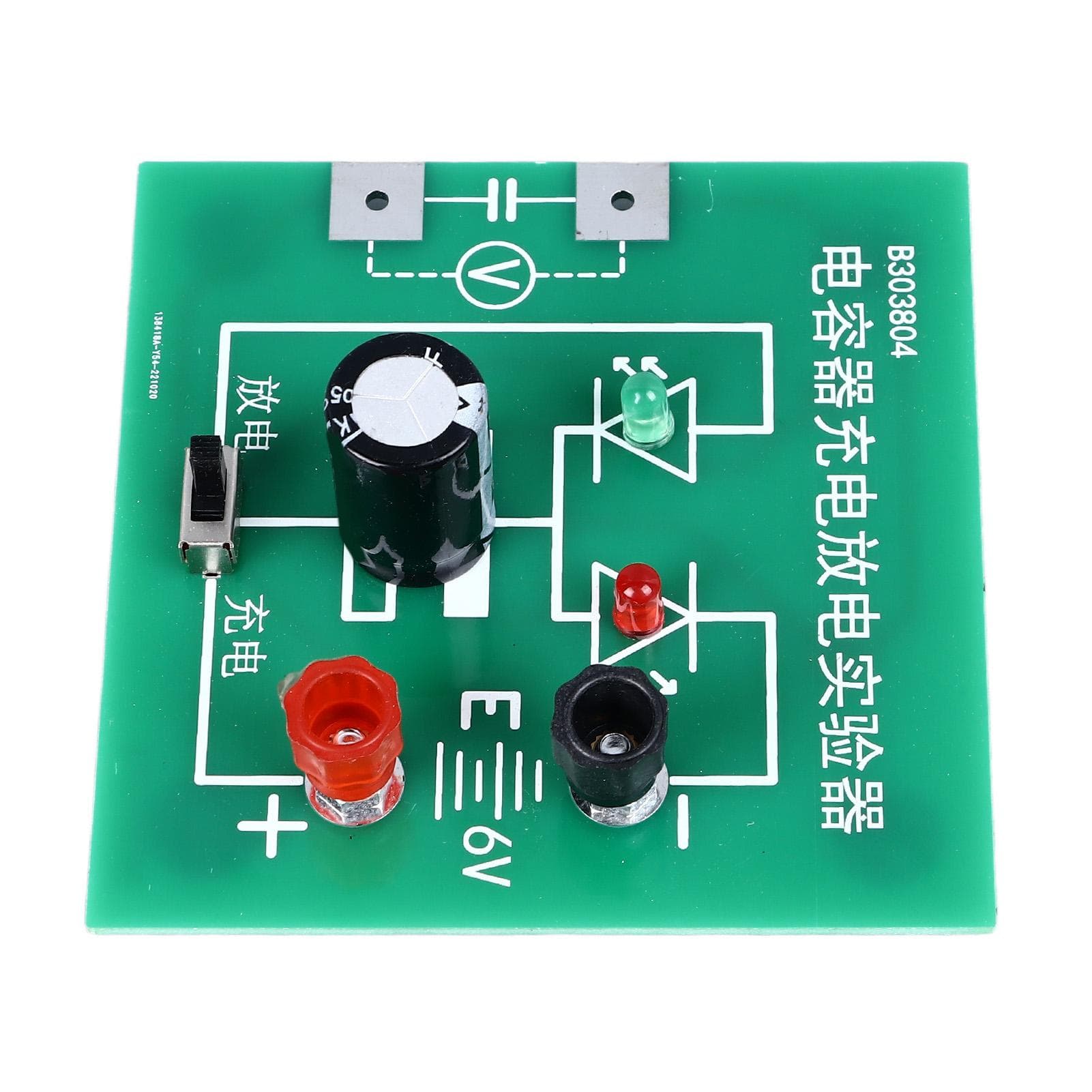Capacitor Charge Discharge Experimental Equipment Physics Electronics Teaching Instrument with