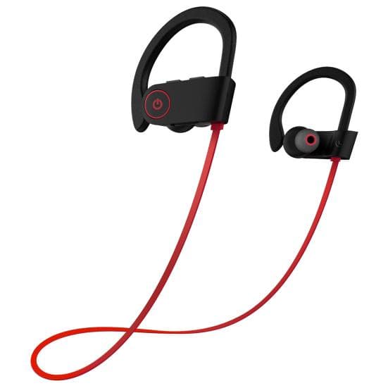 U8 Compatible Bluetooth Headset Bluetooth 5.0 2 Colors In-ear Design red