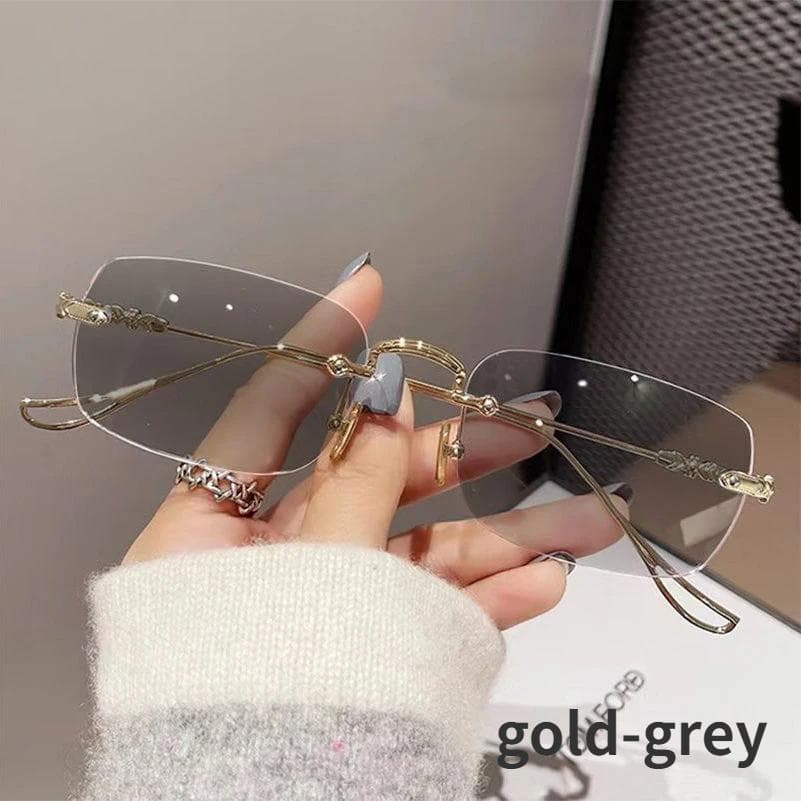 Outdoor Photochromic Glasses Unisex Women Men Rectangular Minus Eyeglasses Fashion Color Changing Myopia Eyewear Diopter To -4.0 -2.0