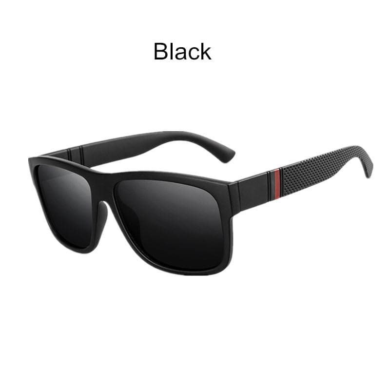 New Fashion Men Sunglasses Square Plastic UV400 Anti Reflective Classic Driving Fishing Outdoor Sun Glasses