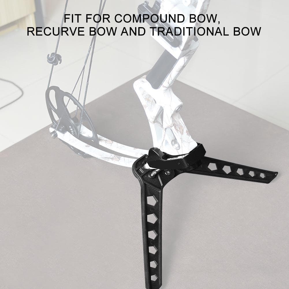 Folding Portable Compound Bow Stand Holder Rack Bracket for Archery Target Shooting