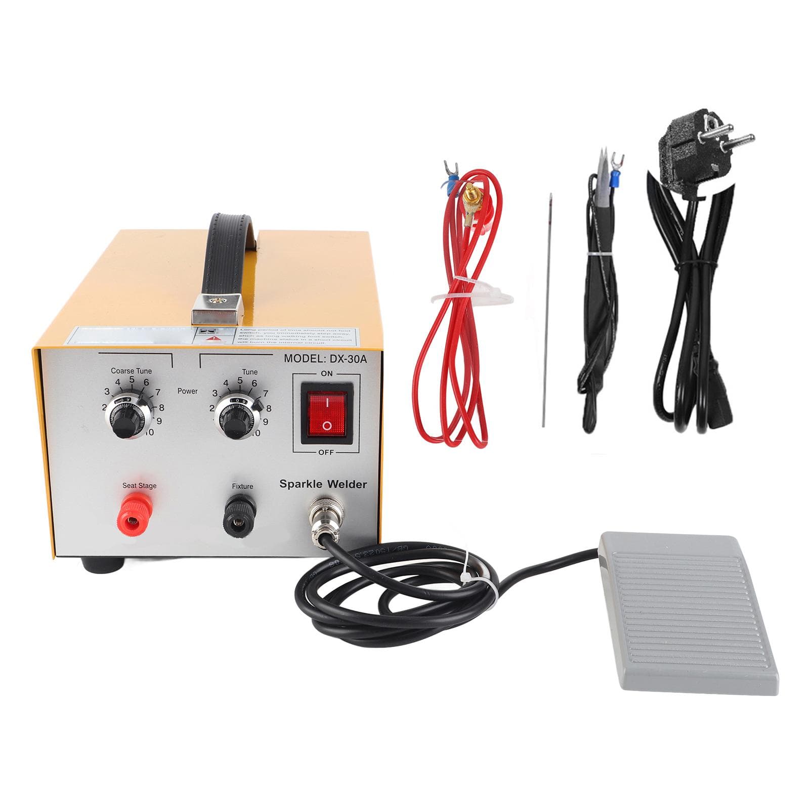30A Jewelry Spot Welding Machine Gold Silver Spot Welder Professional Jewelry ToolUK Plug 220V