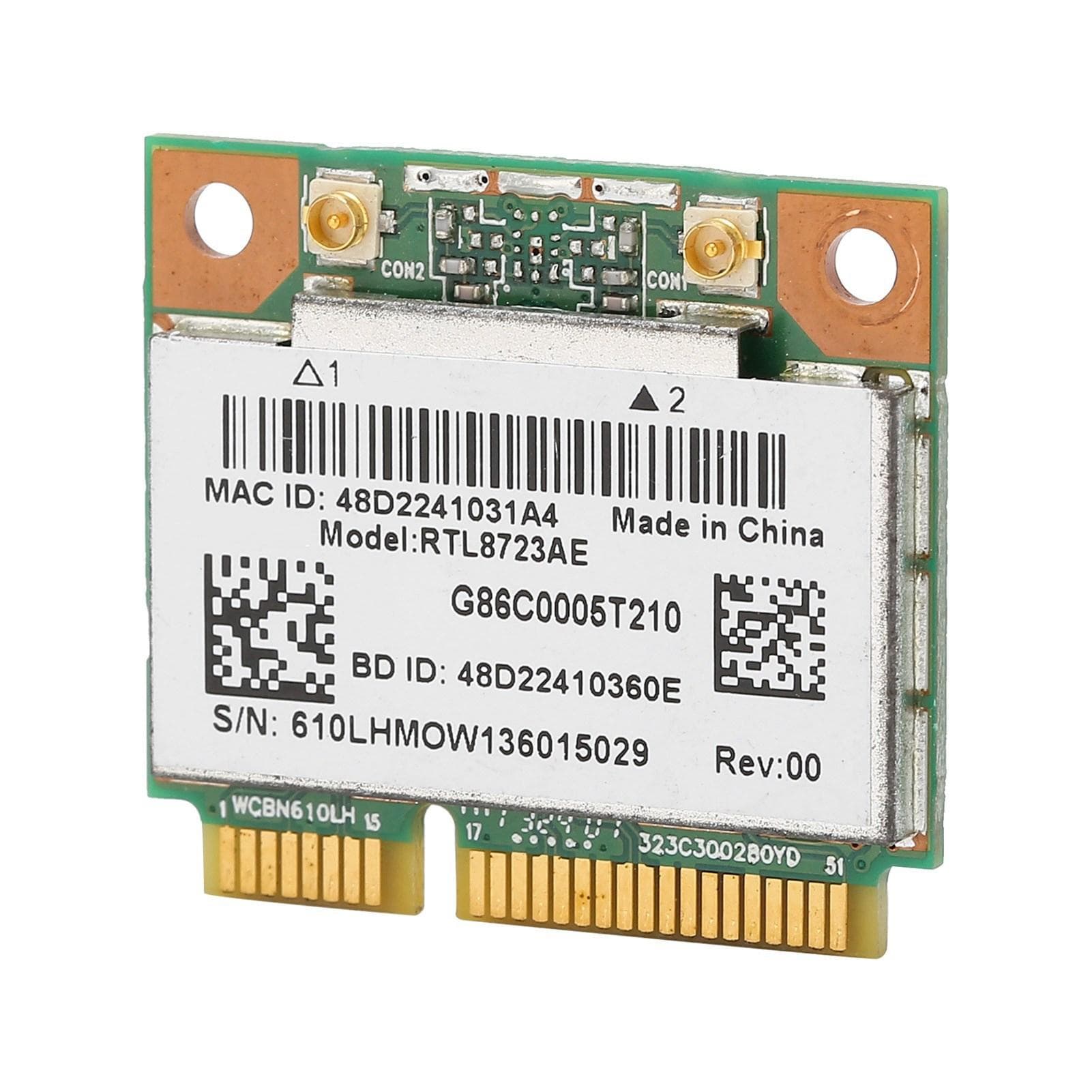 Wireless Network Card RTL8723AE 300M Bluetooth4.0 Half Mini PCI-E Wlan Wifi Adapter