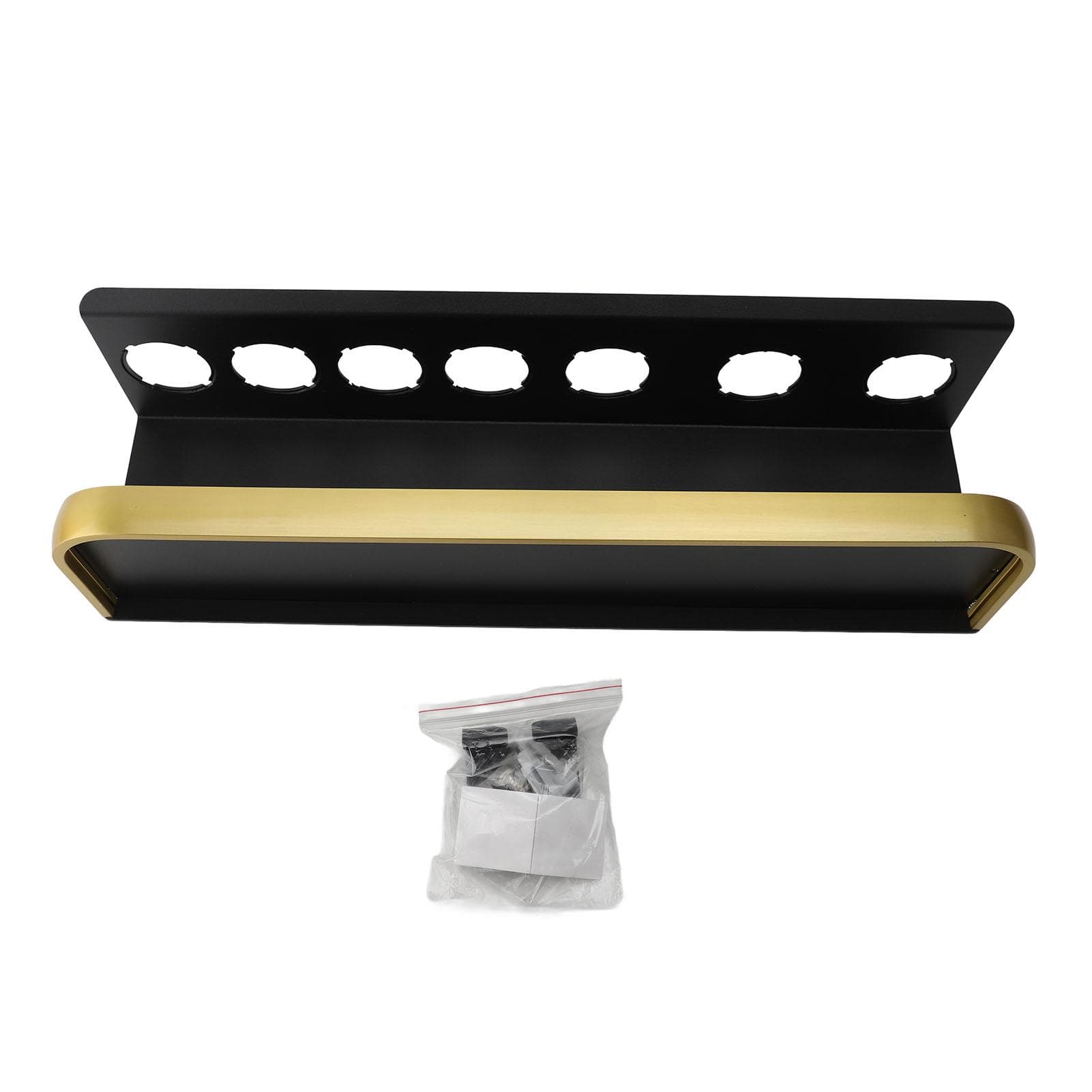 Hair Tool Wall Mount Organizer Strong Load Bearing Multi Functional Bathroom Styling Tool Wall gold