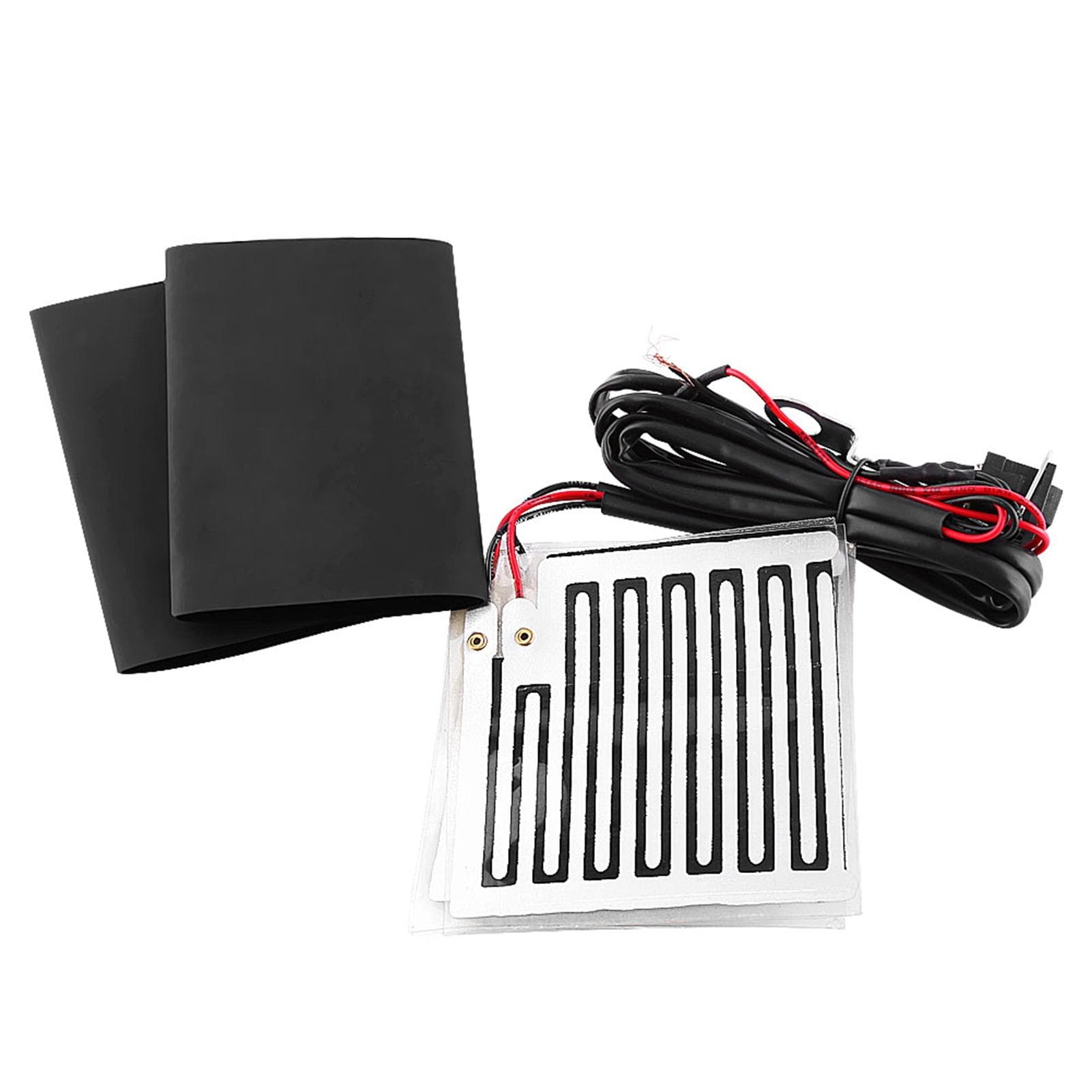 12V Winter Heated Grip Pads Inserts Handlebar Hand Warmers Fits Universal Grip ATV Motorcycle
