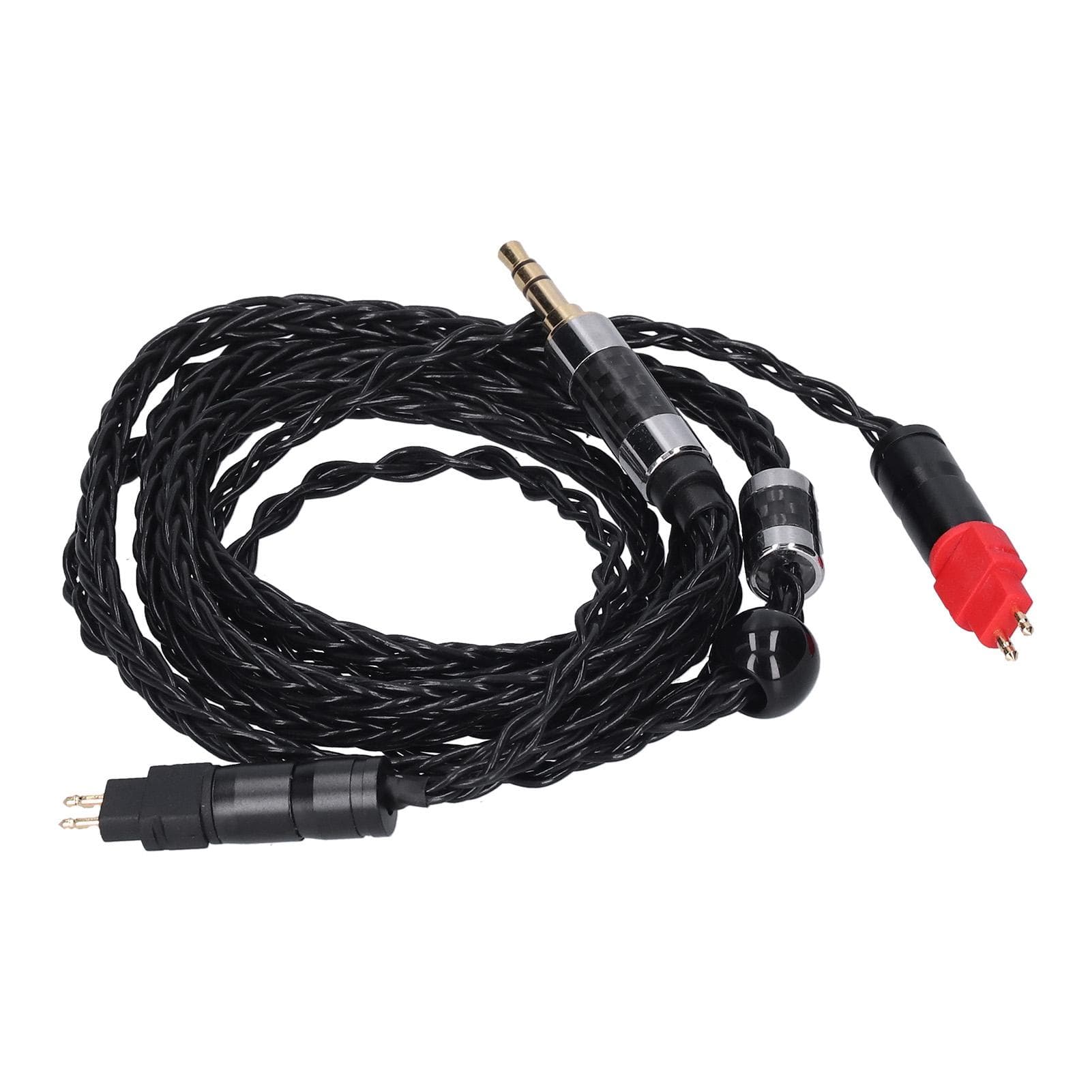 Double Needle 8 Core Balanced OCC Silver Plated o Cable for Sennheiser HD600 HD5803.5mm Stereo