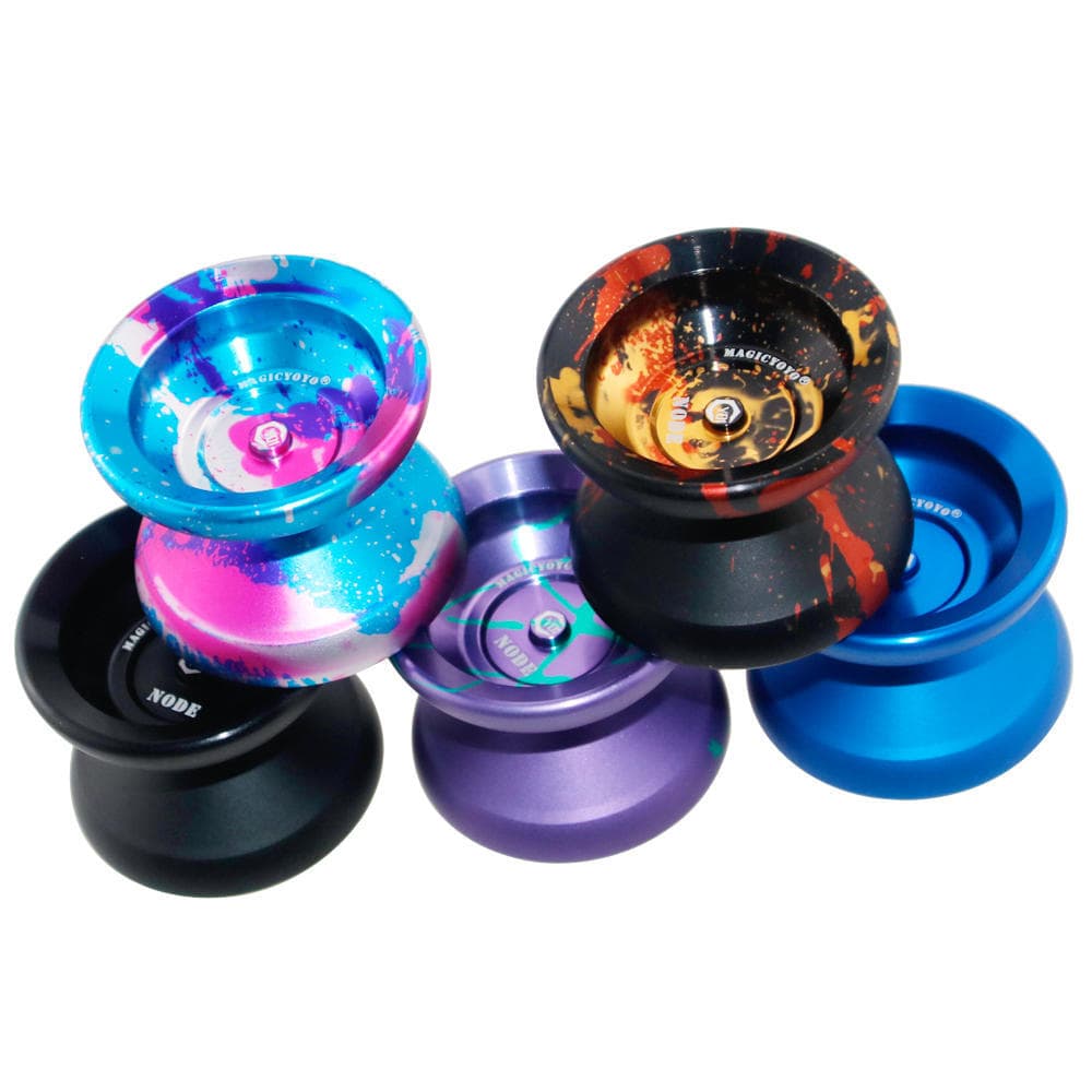 MAGICYOYO-Y01 Polished Alloy Aluminum Professional Yoyo Ball Spin Toy Kids pink