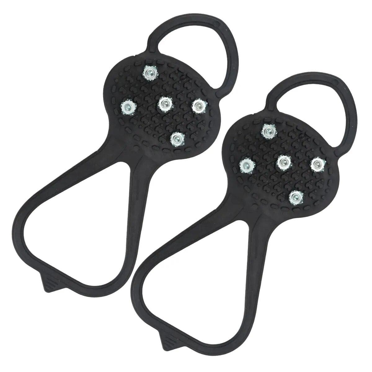 1 Pair 5 Studs Anti-Skid Ice Snow Camping Walking Shoes Winter Safety Boots Universal Professional Climbing Crampons 1 Pair