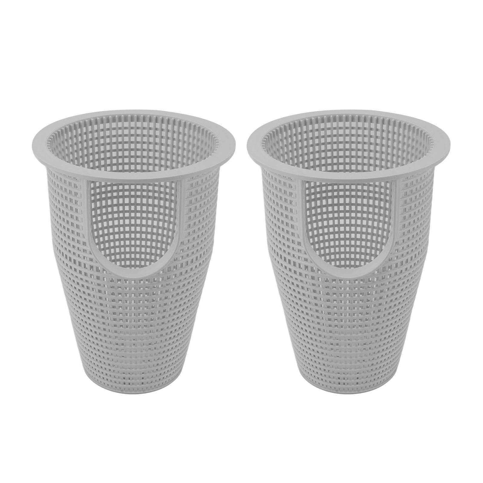 2PCS Pool Pump Filter Basket Easy To Install B199 Strainer Basket Replacement for Pentair 070387