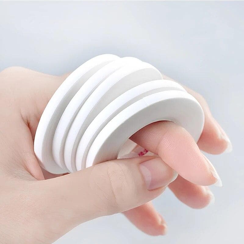 10 Roll/set 4mm Width Eyelash Extension Tape Makeup Breathable Easy to Tear Micropore Tape Professional Lashes Tape 10 roll