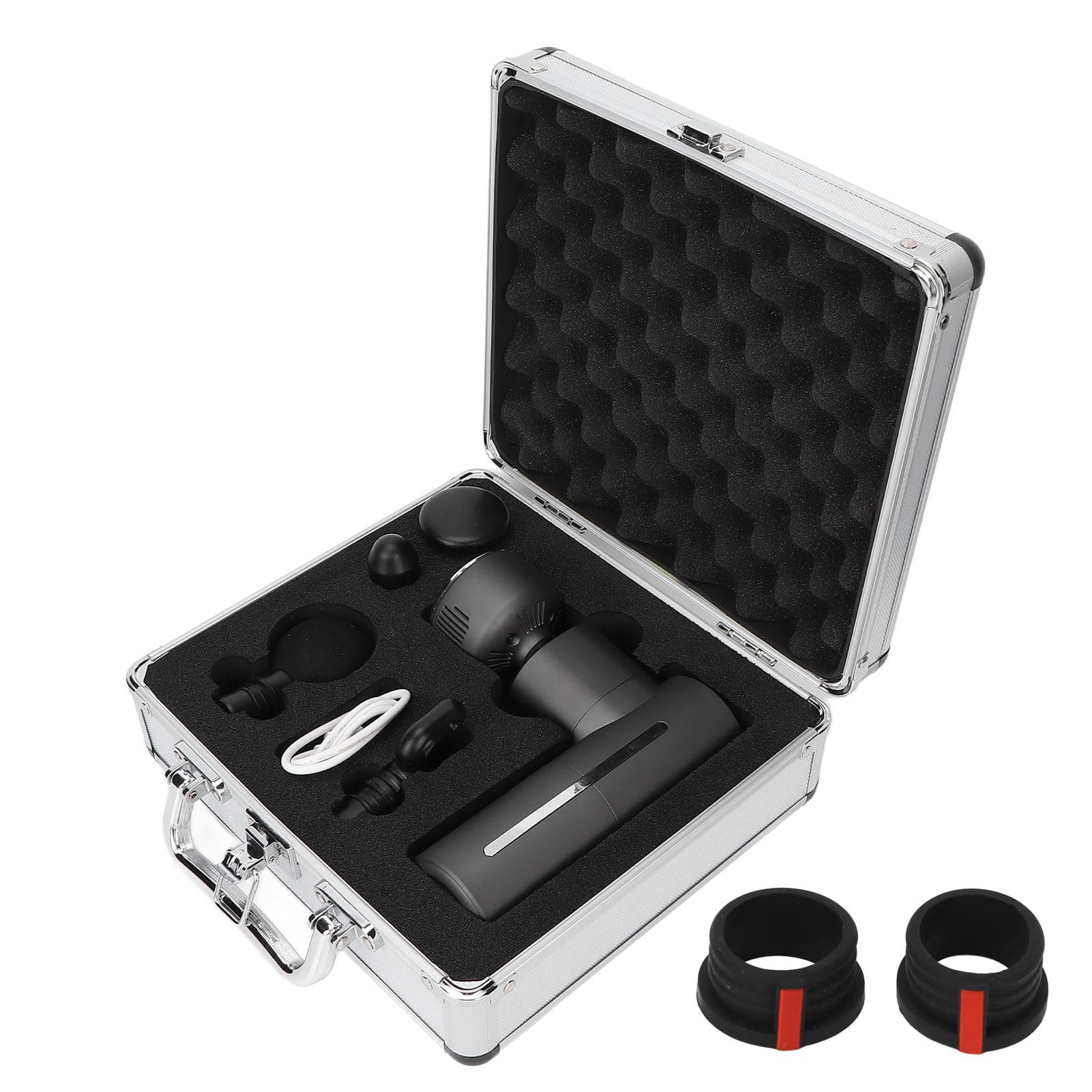 Electric Fascia Massage Gun Hot Cold Compress Pain Relief Muscle Relaxation Fascia Massage Machine