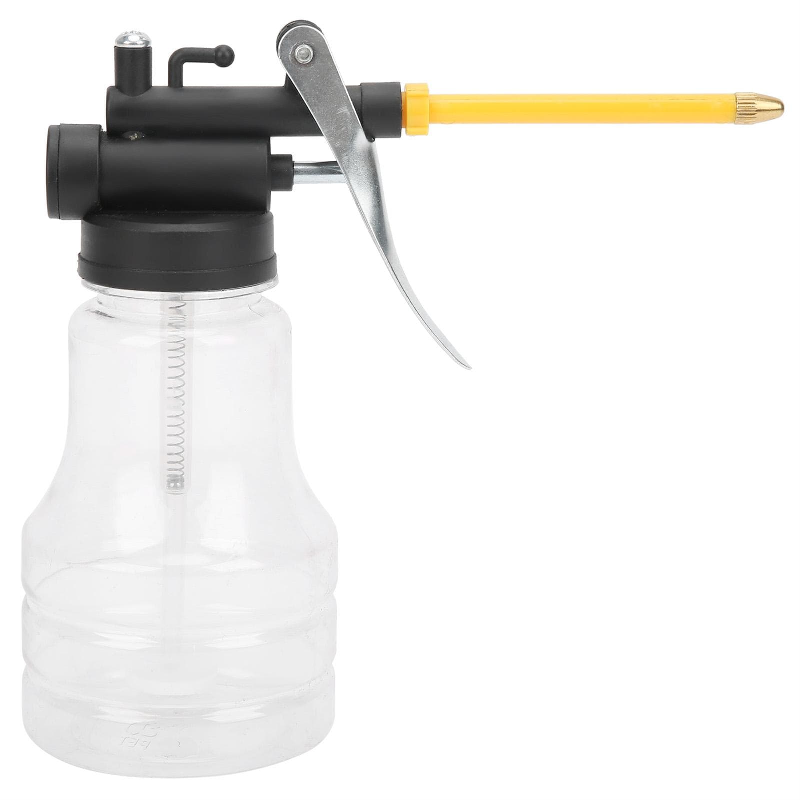 Machine Oil Pot High Pressure Home Manual Transparent Oiler Filling Equipment 250mlShort Tube