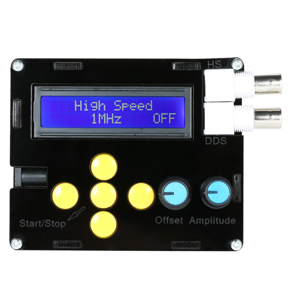 DDS Function Low Frequency Signal Generator Sine/Triangle/Square/Sawtooth/ECG/Noise Output