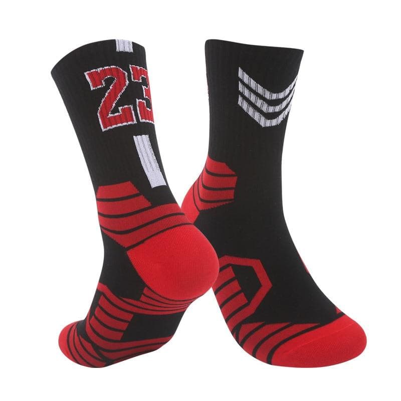 Sweat-absorbing Non-slip Wear-resistant Stockings Professional Basketball Socks Football Socks Men Sports Leisure Training Socks