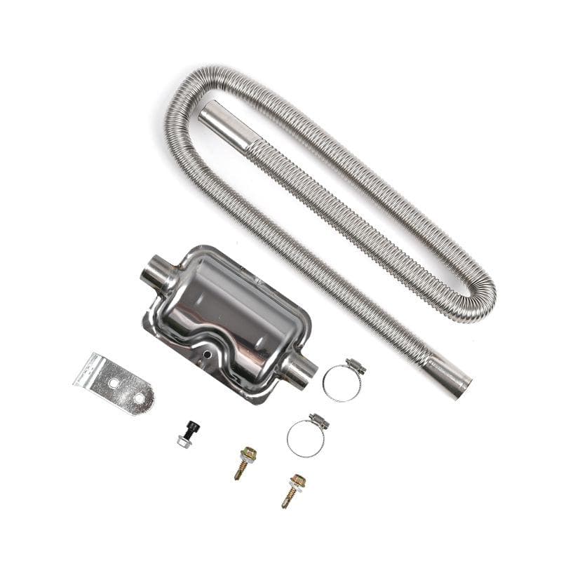 Car parking heater stainless steel exhaust pipe exhaust pipe spiral thread corrugated exhaust gas