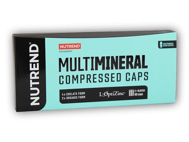 Nutrend Multimineral Compressed, 60 Caps