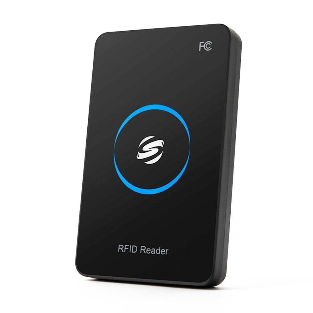134.2Khz Reader RFID Tag ID Card Reader for EMIDFDX-B Card Type USB Port Suitable for Animal 0 black