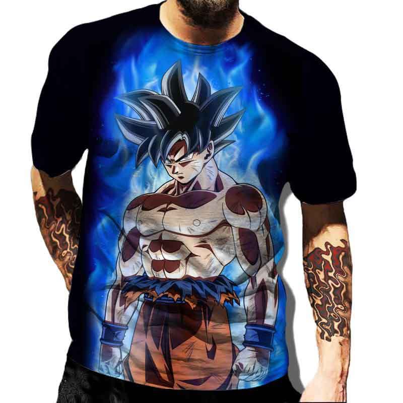 Anime Vegeta Tshirt Dragon- Balls T Shirts Men's T-Shirt Classic Man Clothes Harajuku Graphic Printed Clothing Summer Tops Tees L