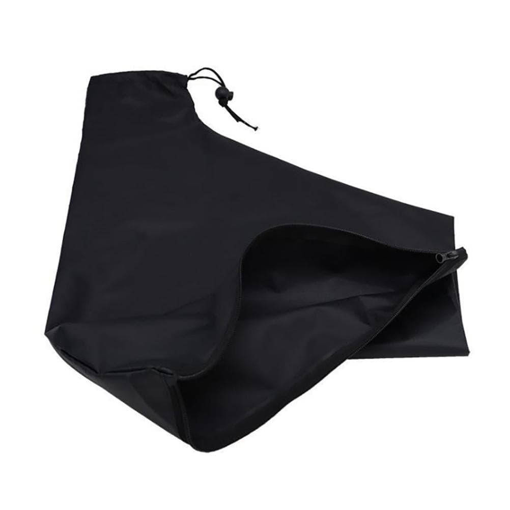 Leaf Blower Vacuum Zippered Bag 420D Oxford Vacuum Bag Waterproof Leaf and Dust Collection Bag black