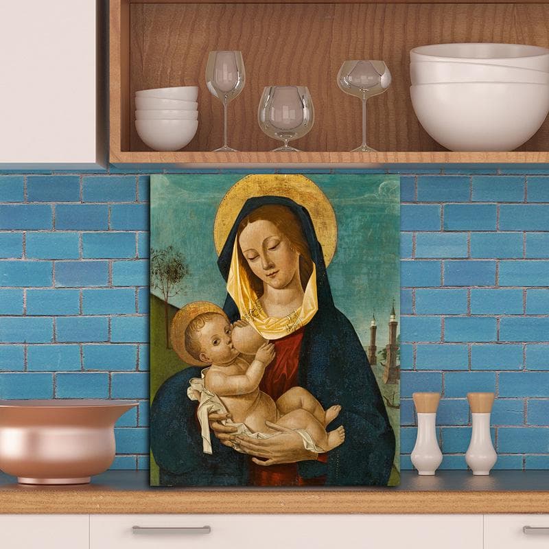 Diamond Embroidery Diamond Virgin and Child Cross Stitch Round Diamond Painting Diamond Painting 20X30